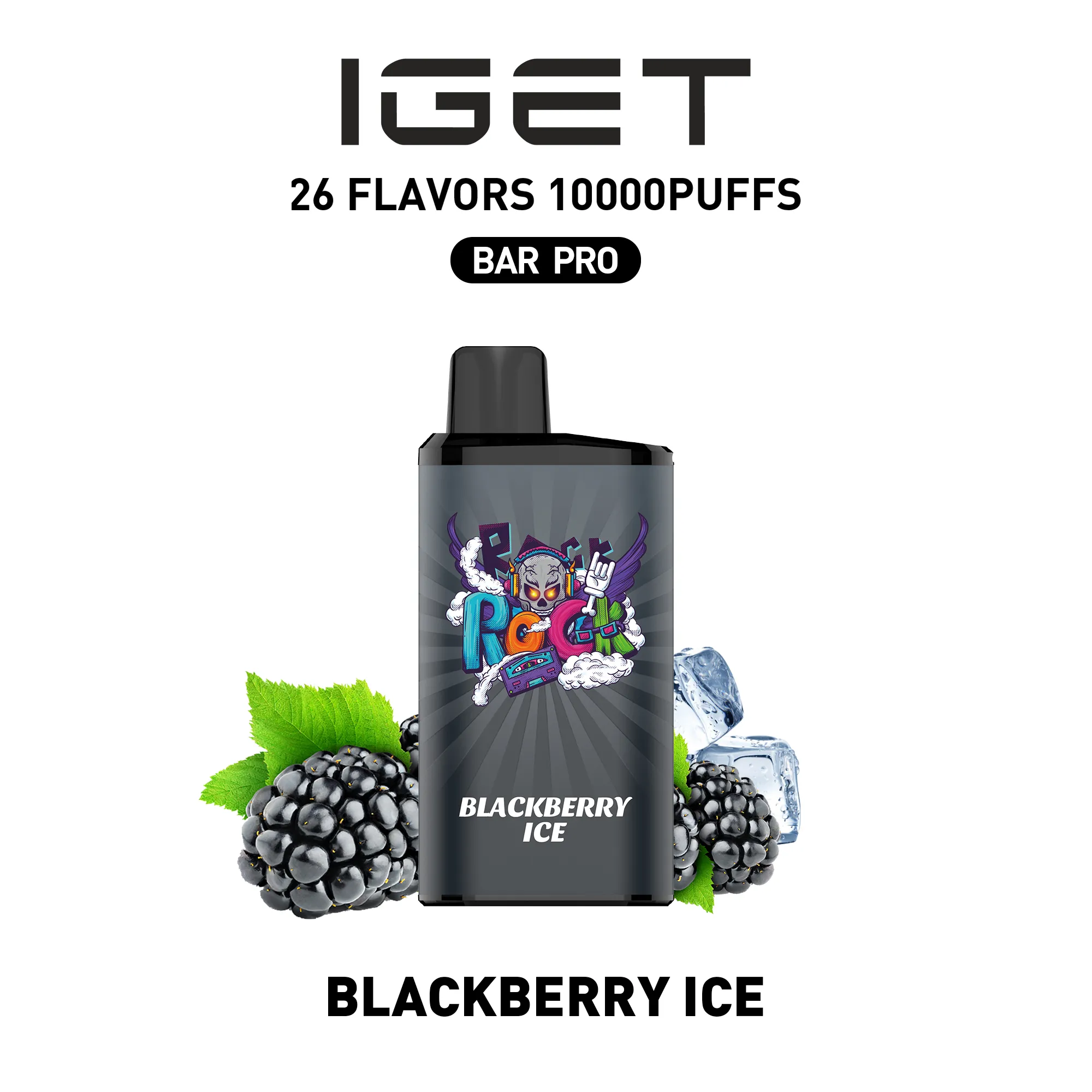 BLACKBERRY ICE IGET BAR PRO 10000 Puffs - Image 1