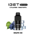 IGET BAR PLUS S3 Pod 10000 Puffs - Image 10