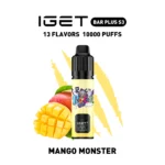 IGET BAR PLUS S3 Kit 10000 Puffs - Image 8