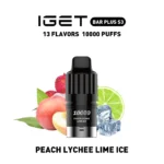 IGET BAR PLUS S3 Pod 10000 Puffs - Image 6