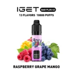 IGET BAR PLUS S3 Kit 10000 Puffs - Image 5