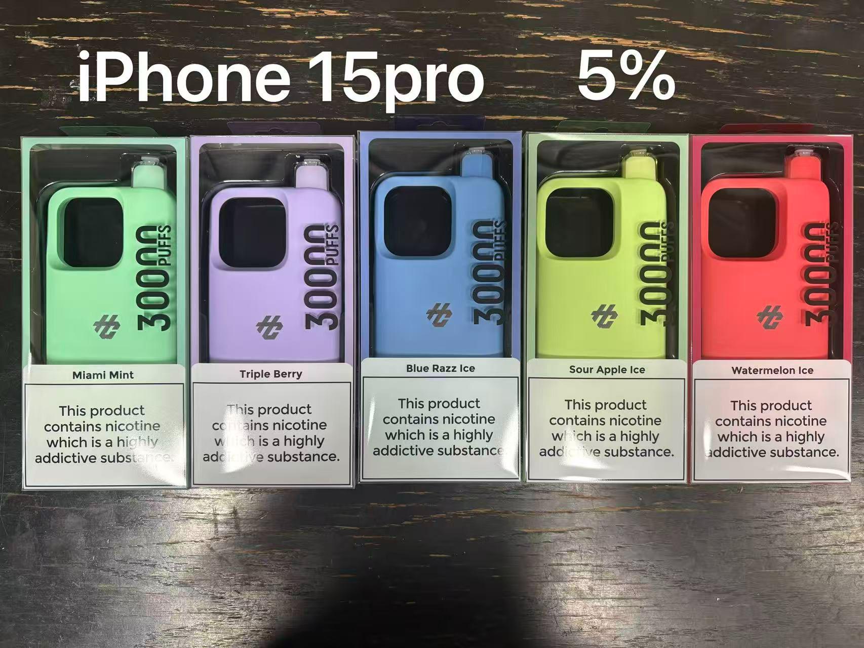 15pro Humo Iphone 15Pro Case 30000 Puffs - Image 1